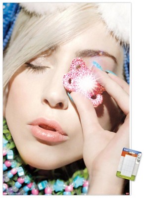 Trends International Lady Gaga - Art Unframed Wall Poster Prints