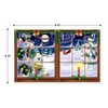 Beistle Snowy Christmas Insta-View, 3' 2" x 5' 2", (1/Pkg) Multicolored - 3 of 4