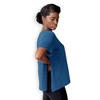 Of An Origin Oversized Organic Cotton Multi-way Maternity to  Nursing V-Neck Tee, Original Colors - 2 of 4