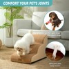 PetSafe Curved Dog Stairs – Foam Ramp for Small Pets, Non-Slip Ladder for Bed & Sofa with Waterproof Cover - 3 of 4