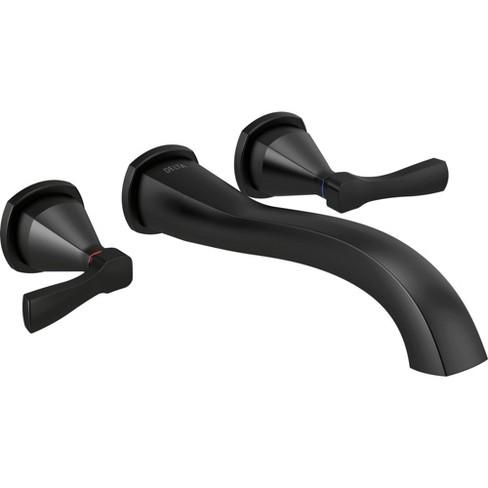 Delta Faucet T5776 Wl Stryke Double Handle Wall Mounted Tub Filler