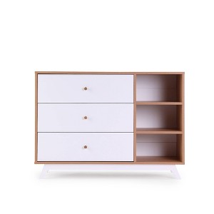 Teen Central Park 3 Drawer Dressers with Shelves - dadada baby - 1 of 4