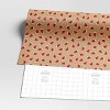 40" 220 sq ft Christmas Roll Wrap Santa Hats on Kraft - Wondershop™ - 3 of 3