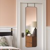 Over-the-Door Mirror Metal - Threshold™ - 2 of 4