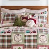 Home For Christmas  Euro Sham Set of 2 - Levtex Home - 3 of 3
