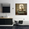 Stupell Industries Vintage Giraffe in Tub Canvas Wall Art - 2 of 4