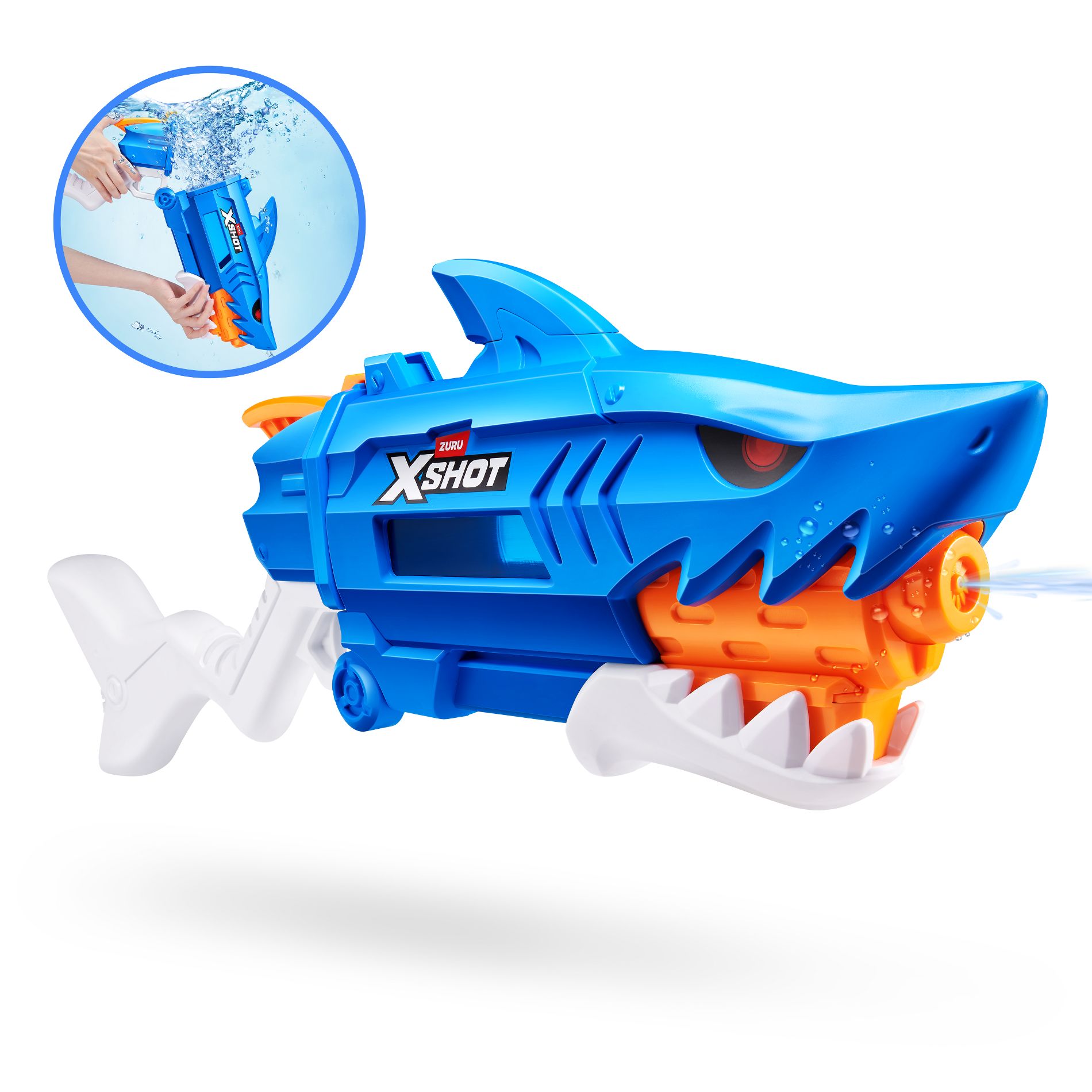 XSHOT Water Fast Fill Water Blaster - Shark Attack
