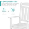 Best Choice Products All-Weather Rocking Chair, Indoor Outdoor HDPE Porch Rocker w/ 300lb Weight Capacity - image 4 of 4