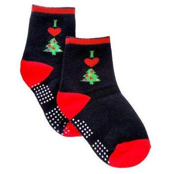 I Love Christmas Socks - Toddler (Ages 1-2) from the Sock Panda