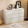 Karl Home 7-Drawer White Particle Board 47.24in. W Chest of Drawer - 3 of 4
