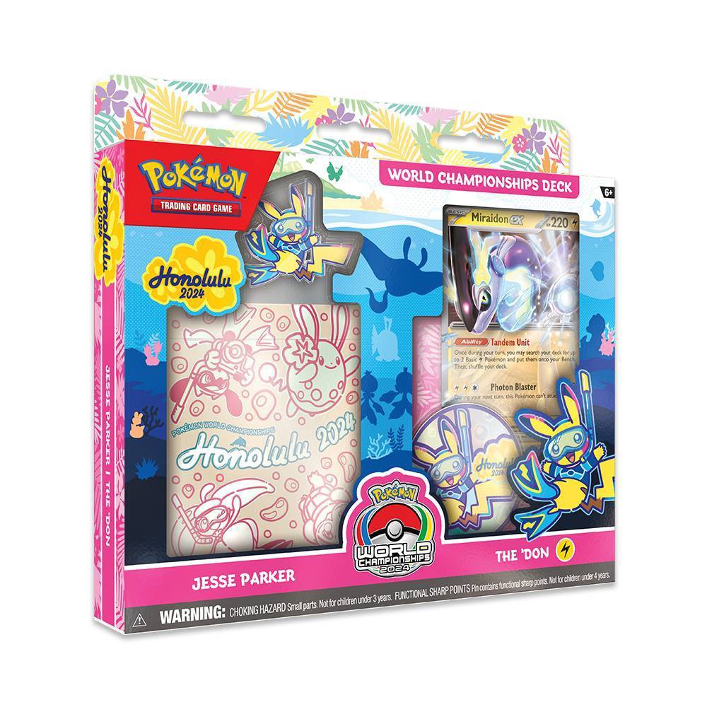 2024 Pokémon Trading Card Game World Championships Deck- Miraidon Ex
