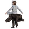 Minecraft Kids' Spider Jockey Halloween Deluxe Inflatable Costume - Gray - 10-12 - 4 of 4