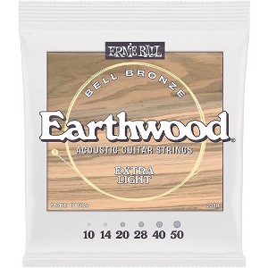 Ernie Ball Earthwood Bell Bronze Acoustic Guitar Strings - 1 of 1