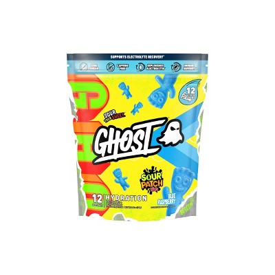 GHOST Sour Patch  Vegan Hydration Sticks - Blue Raspberry - 12pk