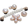 Crocs Jibbitz Pearl Bloom Gold Shoe Charms 5pk - 2 of 4