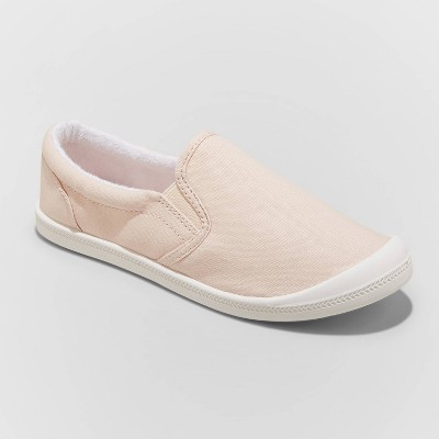 canvas slip on shoes womens wide width