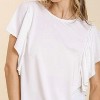 Women's Ruffle Sleeve Crew Top - umgee - 2 of 3