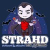 Men's Dungeons & Dragons Chibi Purple Strahd von Zarovich T-Shirt - 2 of 4