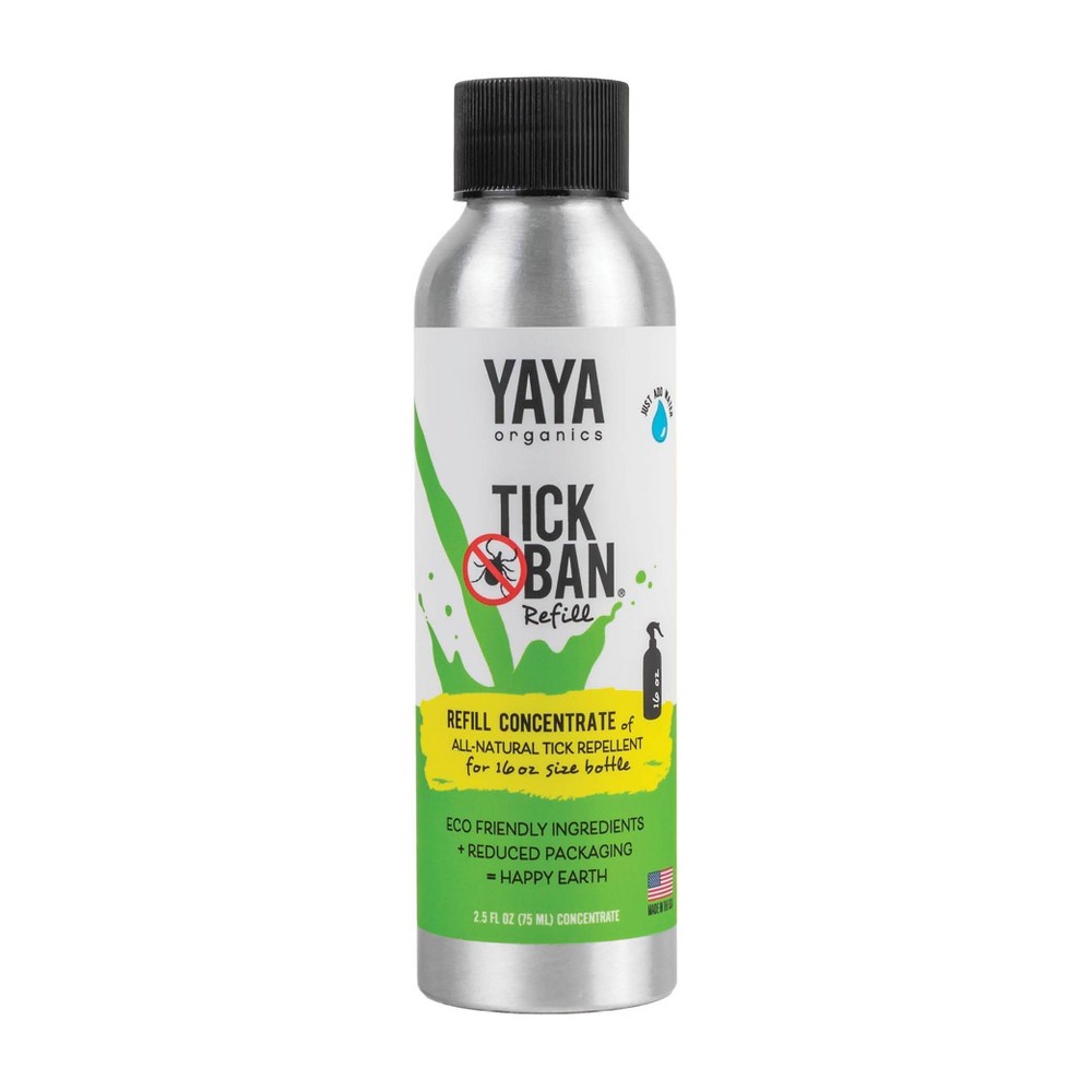 Yaya Organics 16oz Tick Ban Refill Concentrate ((Case Of 6 Units))