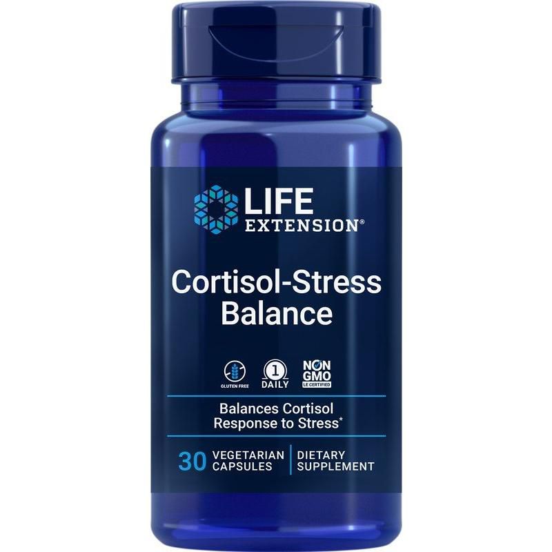 Life Extension Cortisol-Stress Balance  -  30 VegCap, 1 of 3