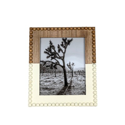 4x6 Inch family Picture Box White Fabric, Mdf & Glass By Foreside Home &  Garden : Target