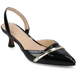 Journee Women's Nellia Medium and Wide Width Pumps - 1 of 4