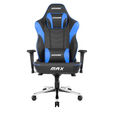 AKRacing Master Series MAX Gaming Chair, Black/Blue (AK-MAX-BK/BL)