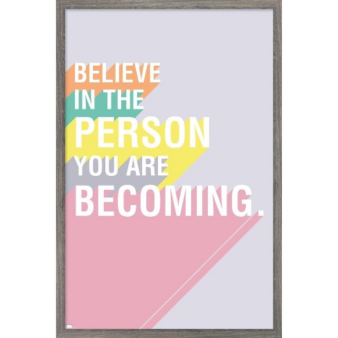 Trends International Jenny Redman - Believe Framed Wall Poster Prints - image 1 of 4