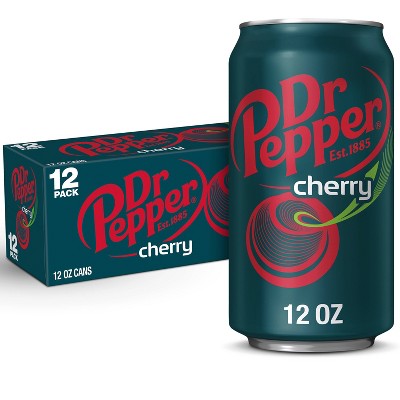 Dr Pepper Cherry Soda - 12pk/12 fl oz Cans
