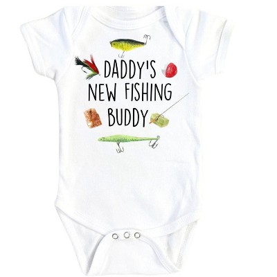 Fishing Buddy Icons - Baby Boy Girl Clothes Infant Onesie® Funny Cute Newborn GS1