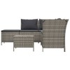 vidaXL Garden Lounge Set Grey - 4 of 4