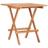 vidaXL 3 Piece Folding Bistro Set Solid Teak Wood - 2 of 4