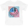 The Juniper Shop SmileyWorld Patriotic Checkered Lightning Toddler Short Sleeve Tee - 2 of 4