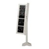 Kumasinova 63.5" Standing Mirror Full Length with Storage,White Jewelry Cabinet Floor Mirror,Full Body Mirror with Lockable Organizer&Adjustable Stand - 3 of 4