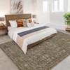 Washable Area Rugs, Non-Slip Large Indoor Carpet, Stain Resistant Oriental Distressed Carpet, Traditional Floral Area Rug for Living Room Bed Room - 2 of 4