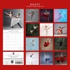 2026 Square Wall Calendar, Ballet, 16-Month Lifestyles Theme, 180 Reminder Stickers (12x12 In) - 4 of 4