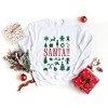 Santa Christmas Icons -  Womens Sweatshirt - 2 of 4