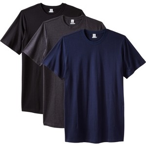 KingSize Men's Big & Tall 3-Pack Cotton Crewneck Undershirt - 1 of 4