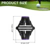 Unique Bargains Durable Soft Rubber Lining Golf Easy to Carry Golf Ball Marker - 2 of 4