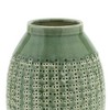 Punched Terra Cotta Vase 8"H - 2 of 2