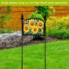 Briarwood Lane Fall Art Sign 8.25x10.25 Checkered Sunflowers For Fall Art Sign - 3 of 4