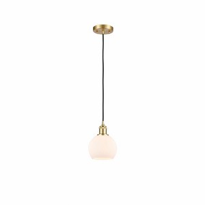 Athens - 1 Light Mini Pendant In Industrial Style-9.88 Inches Tall and 6 Inches Wide - 1 of 1