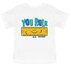 The Juniper Shop SmileyWorld You Rule  Toddler Short Sleeve Tee - 1 of 4
