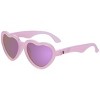 Babiators Polarized Heart - Frosted Pink Purple Mirrored Lens - 3-5 Years - 3 of 4