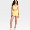 Women's Seamless Ribbed Light Support Sports Bra - All In Motion™ - 3 of 3
