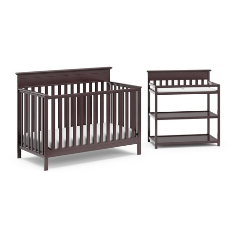 Storkcraft Windward 2 Piece Nursery In A Box Espresso Target