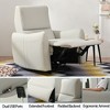 Okak Electric Power Recliner Chair Accent Chair Wall Hugger Recliner with USB Port Recliner Sofa Armchair for Living Room Bedroom - 2 of 4