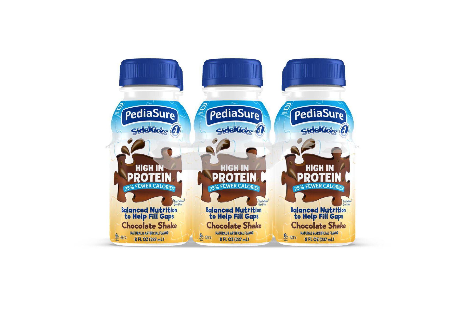 PediaSure SideKicks High Protein Nutrition Shake Chocolate - 6ct/48 fl oz