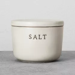 Stoneware Salt Cellar Matte Cream - Hearth & Hand™ with Magnolia
