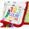 World of Eric Carle Plush Snuggle Buddy Security Blanket with Rattle & Interactive Features - 4 of 4